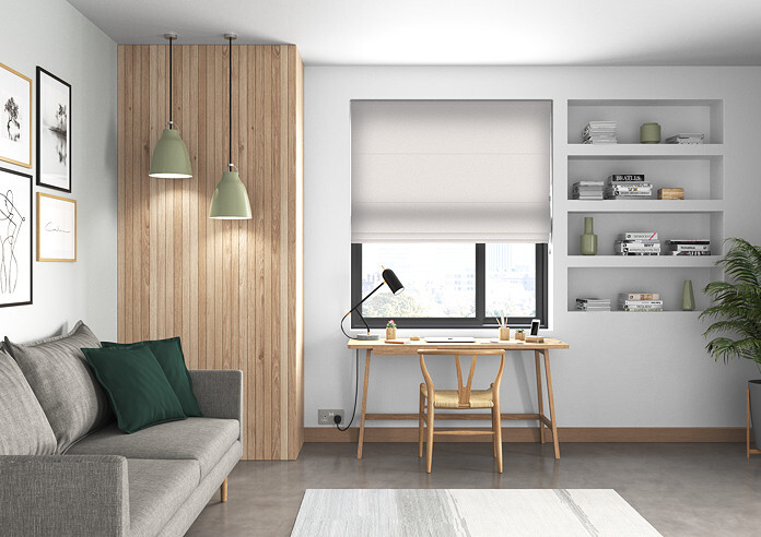 Oslo, Dove - Roman Blind - Image 5